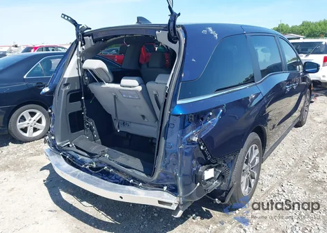 2024 Honda Odyssey Ex-L from USA, damaged, VIN 5FNRL6H65RB067573